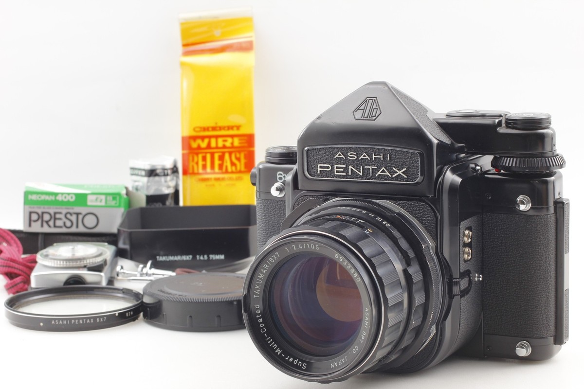 PENTAX 6×7 TTL 後期 SMC Takumar 105mm F2.4 Pentax 67 + Takumar-6x7 105mm F2.4 Lens. – SHOWA