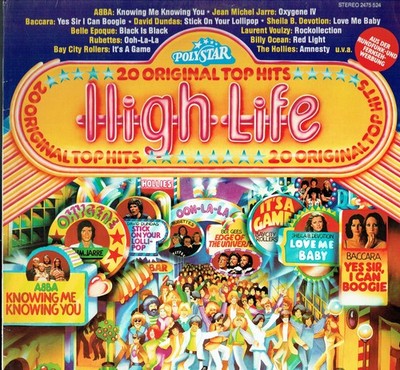 Vinyl, LP - Various   High Life (20 Original Top Hits) - Belle Époque, ABBA