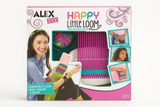 Alex DIY Happy Little Loom Kid's Kit Handheld Loom 42 Pc Set Project Ideas NEW