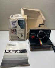 Polaroid Presto Land Camera Vintage in Original Box w/Bulbs and Manual