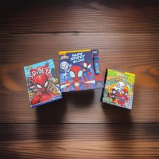 Marvel Spidey His Amazing Friends 3-C Children  s Set Flashlight Sound Book NEW