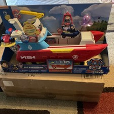PAW Patrol Sea Patrol: Sea Patroller Transforming Vehicle w/ Lights  Sounds
