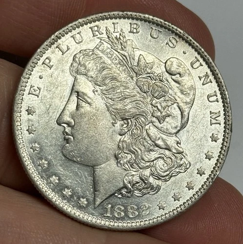 Mint State 1882-O Morgan Silver Dollar (original surfaces) U.S. $1 Coin Low MS