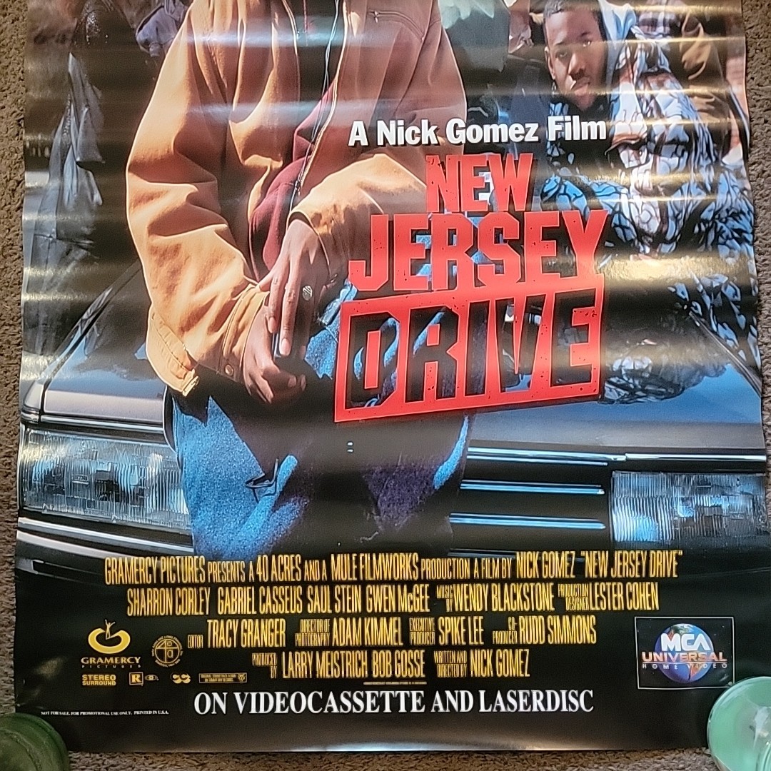 New Jersey Drive 1995 Poster 27x40 VHS Promo Spike Lee Nick Gomez MCA Urban RARE thumbnail 3