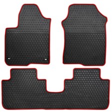 San Auto Custom Fit Car Floor Mats for Honda HR-V 2023-2026 Hybrid All-Season