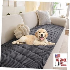 Couch Cover for Dogs Washable, Dog Sofa Couch 27.6" x 59" Dark Grey