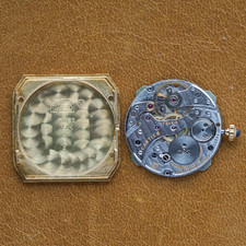 Cartier 1980-90s Santos Dumont Extra Plate Yellow Gold 96053 Manual Wind 15