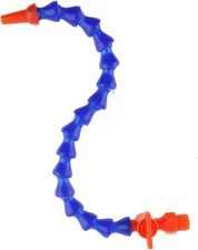 Chgimposs 1/4" Thread Flexible Water Oil Coolant Pipe Hose, round Nozzle Adjusta