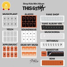 PRE-ORDER STRAY KIDS SKZ THIS & THAT Official POB ONLY PHOTOCARD + Tracking