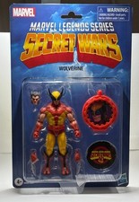 NIB  Marvel Legends Retro Comic Secret Wars Wolverine Action Figure