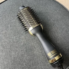 One Step Volumizer Hair Dryer 1200W 100 Volts Black And Gold Hair Dryer Gold