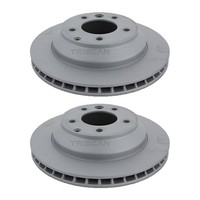 2 Bremsscheiben BelüFtet Ø 330 Mm Triscan FüR U.A. Porsche Cayenne