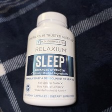 Relaxium Sleep Natural Dietary Supplement for Better Sleep 60 Capsules 