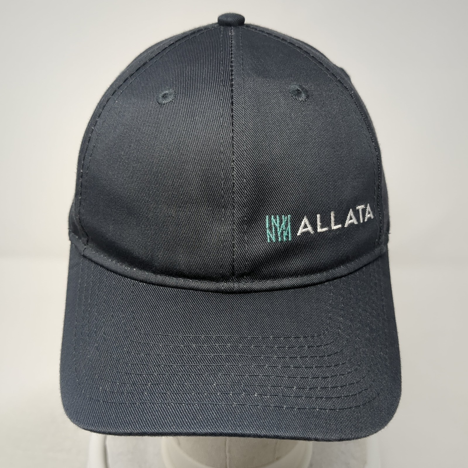 Allata Slideback Hat Solid Gray One Size Embroide… - image 2