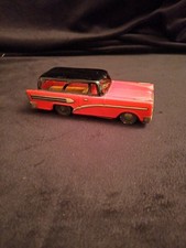 1950's Haji Station Wagon Friction Toy Car Lithograph