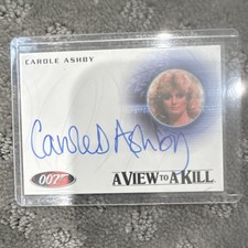 Rittenhouse James Bond Carole Ashby as Whistling Girl Autograph A152