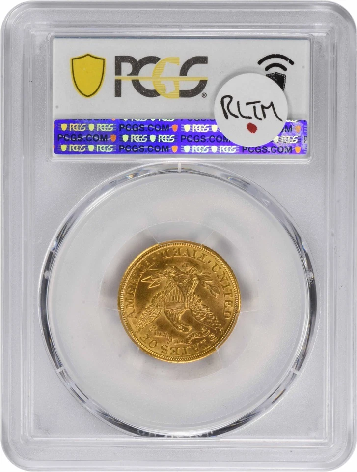 1906-D $5 Gold Liberty Head MS63 PCGS - Image 2 of 4