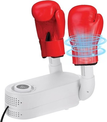 Boxing Glove Dryer with Intelligent Timer, Portable Boot Shoe Dryer with Hot Air