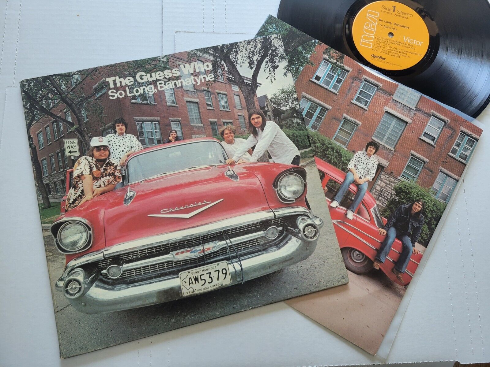 THE GUESS WHO - So Long, Bannatyne 1971 BACHMAN-TURNER OVERDRIVE Gatefold EX/EX