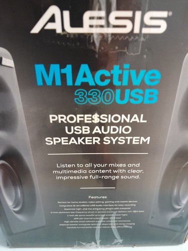 Alesis 330USB Professional USB Audio Speaker System VGC - Picture 4 of 7