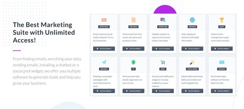 B2B Lead Generation Cloud Software - 10 Lead-Gen Different Tools - Trial Account - 第 2/2 張圖片