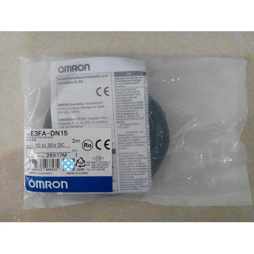 new omron cylindrical photoelectric sensor E3FA-DN15 free shipping