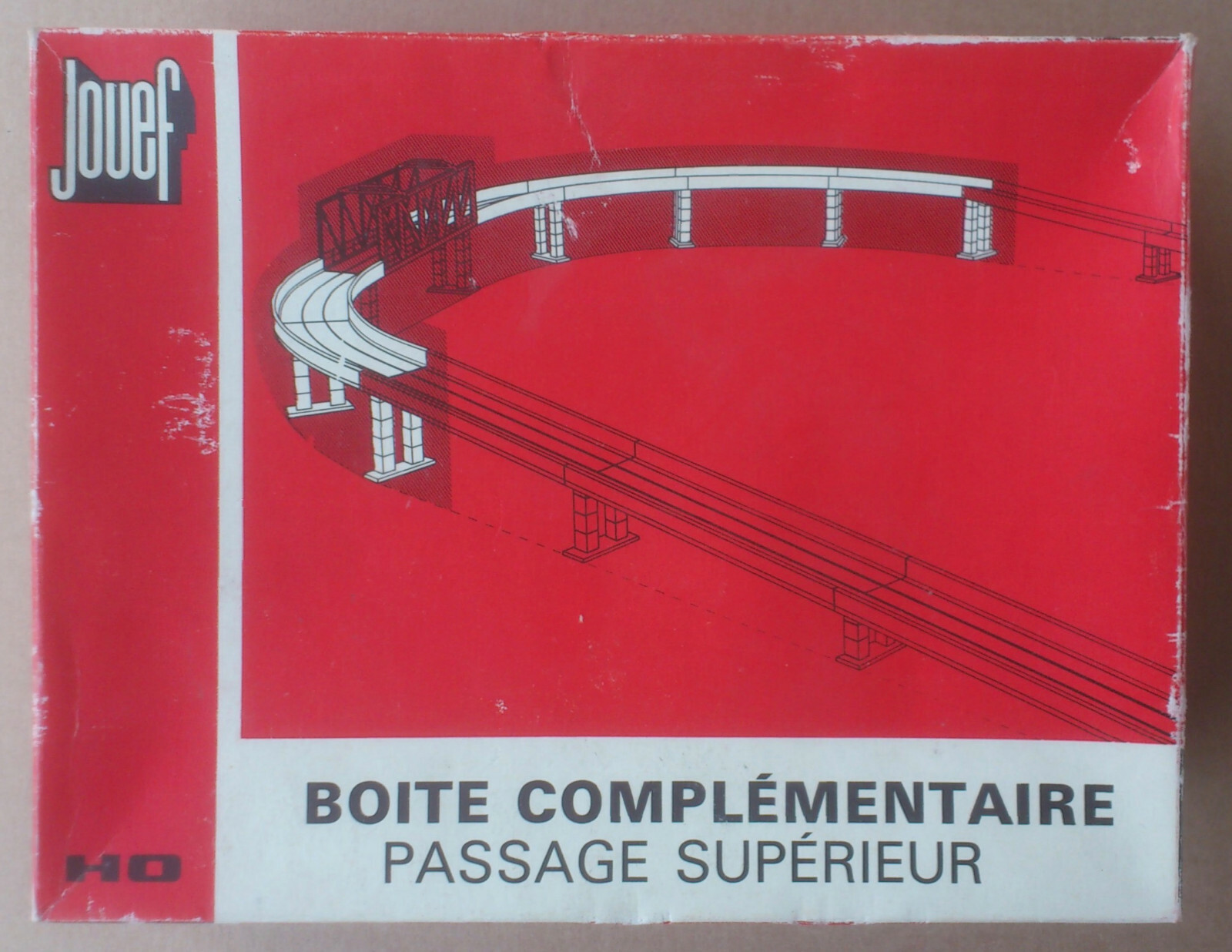 Maquette Passage Supérieur Avec Pont Jouef HO 2673 - Bâtiment De Gare - Occasion - Fabriqué En France