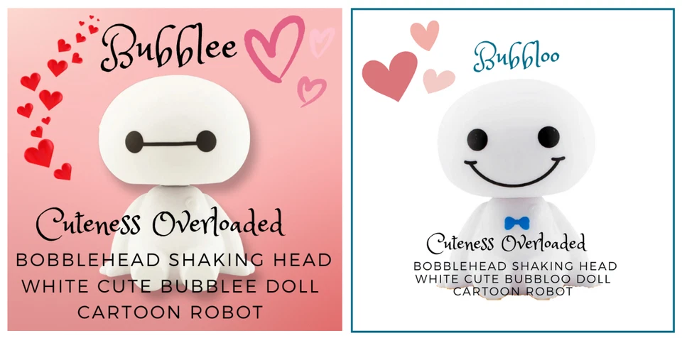 2 Baymax большой герой 6 милый качающиеся головы игрушка автомобиля аксессуары внутреннее украшение - Изображение 2 из 4