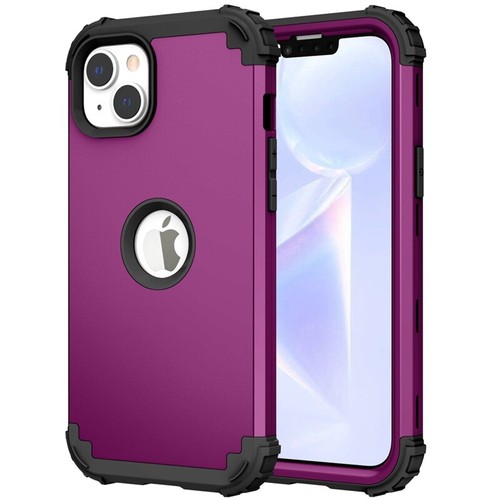 Robuste stoßfeste Schutzhülle für iPhone 15 14 13 12 11 Pro Max XR 8/7 Plus - Bild 11 von 56