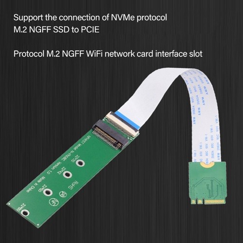 Motherboards NVME SSDs Extension Card for M.2 A+E Key Interfaces - Afbeelding 4 van 8