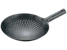 Yamada Kogyo Iron Perforated Wok 24CM Made in Japan