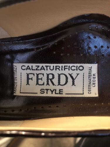 Calzado de tacón para mujer talla 6 estilo ferdy Burgendy - Imagen 10 de 12