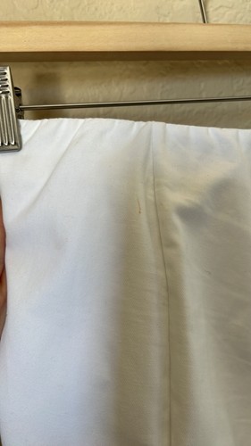 Rag & bone white snap front cropped pants - Picture 6 of 9