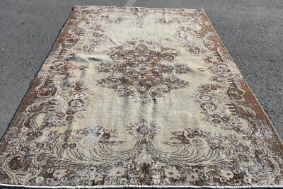 Cute Rugs, Floor Rug, 6.6x9.3 ft Large Rug, Vintage Rug, Turkish Rugs ...