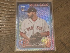 2024 Topps #187 Joe Jacques RC Easter Holiday Foil Boston Red Sox Nmmt