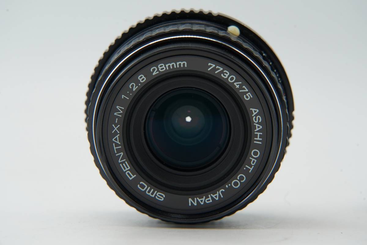 PENTAX SMC PENTAX-M 28mm F/2.8 w/ Case K Mount MF Wide Angle PENTAX SMC PENTAX-M 28mm F/2.8 w/ Case K Mount MF Wide Angle