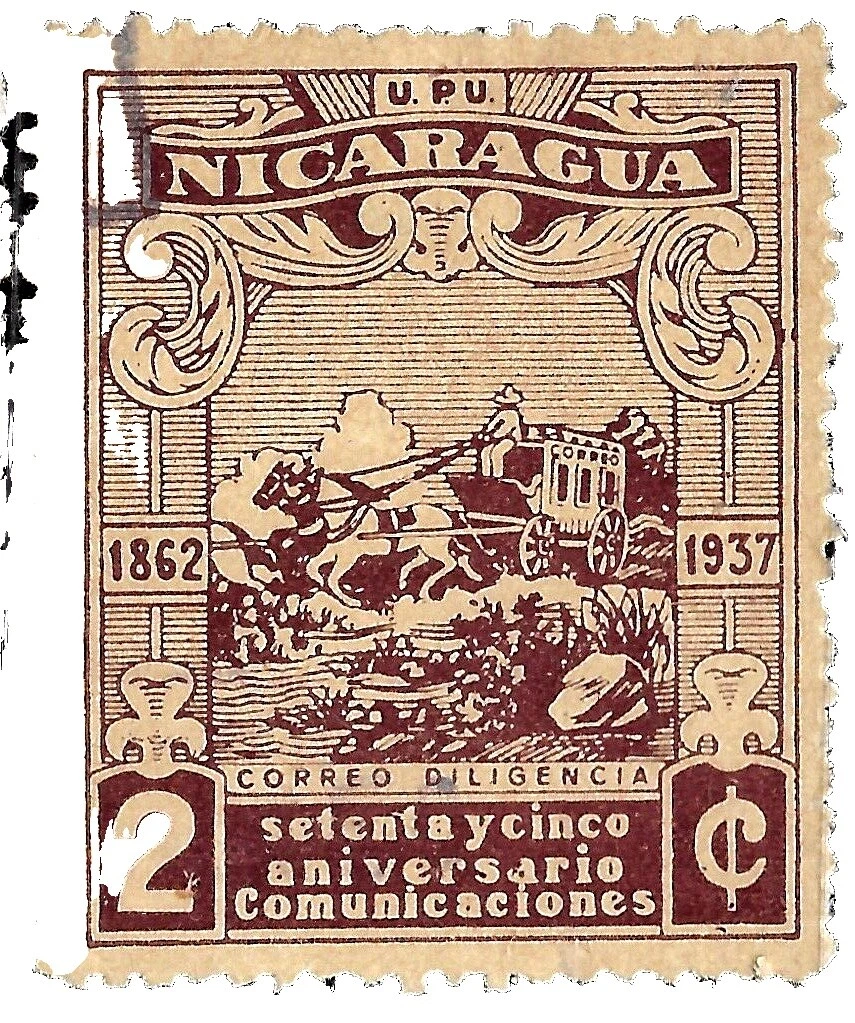 Historia Postal Sellos de NICARAGUA