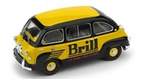 Brumm 1/43 Fiat 600 Multipla Werbung Brill 1956 Statisches Modell Diecast