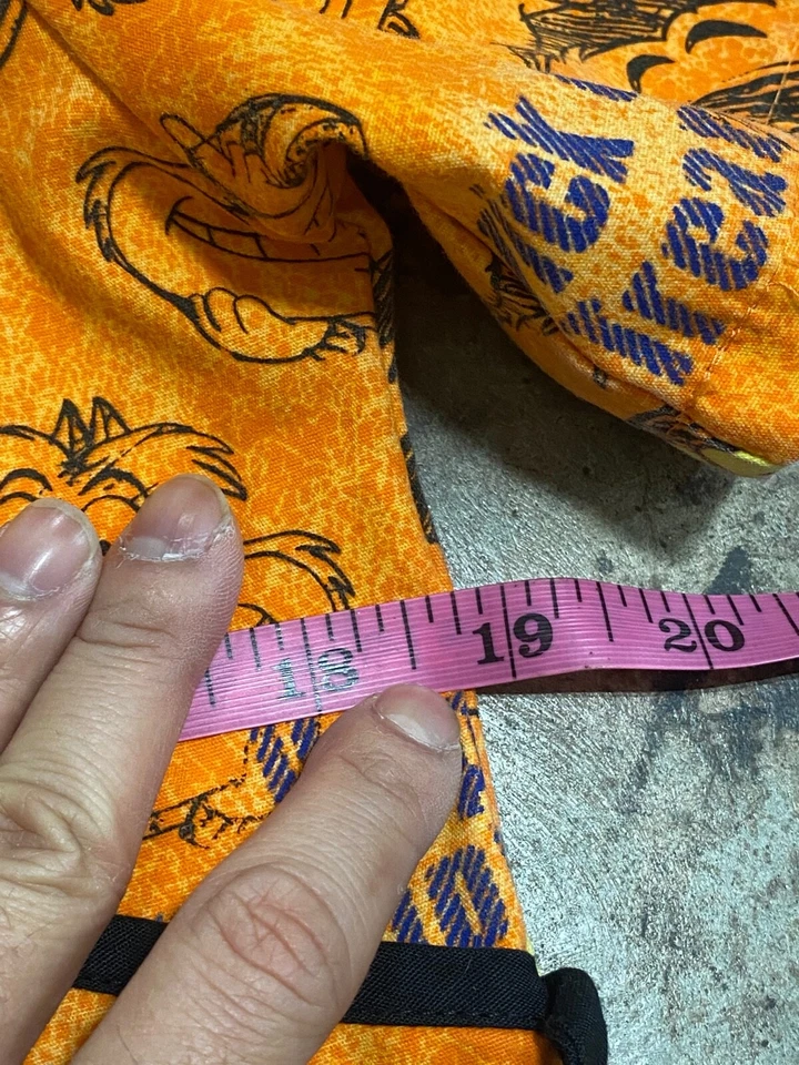 Camiseta Médica Disney Gato de Cheshire Manga Corta Para Mujer Talla XS Naranja Foto 4 de 4