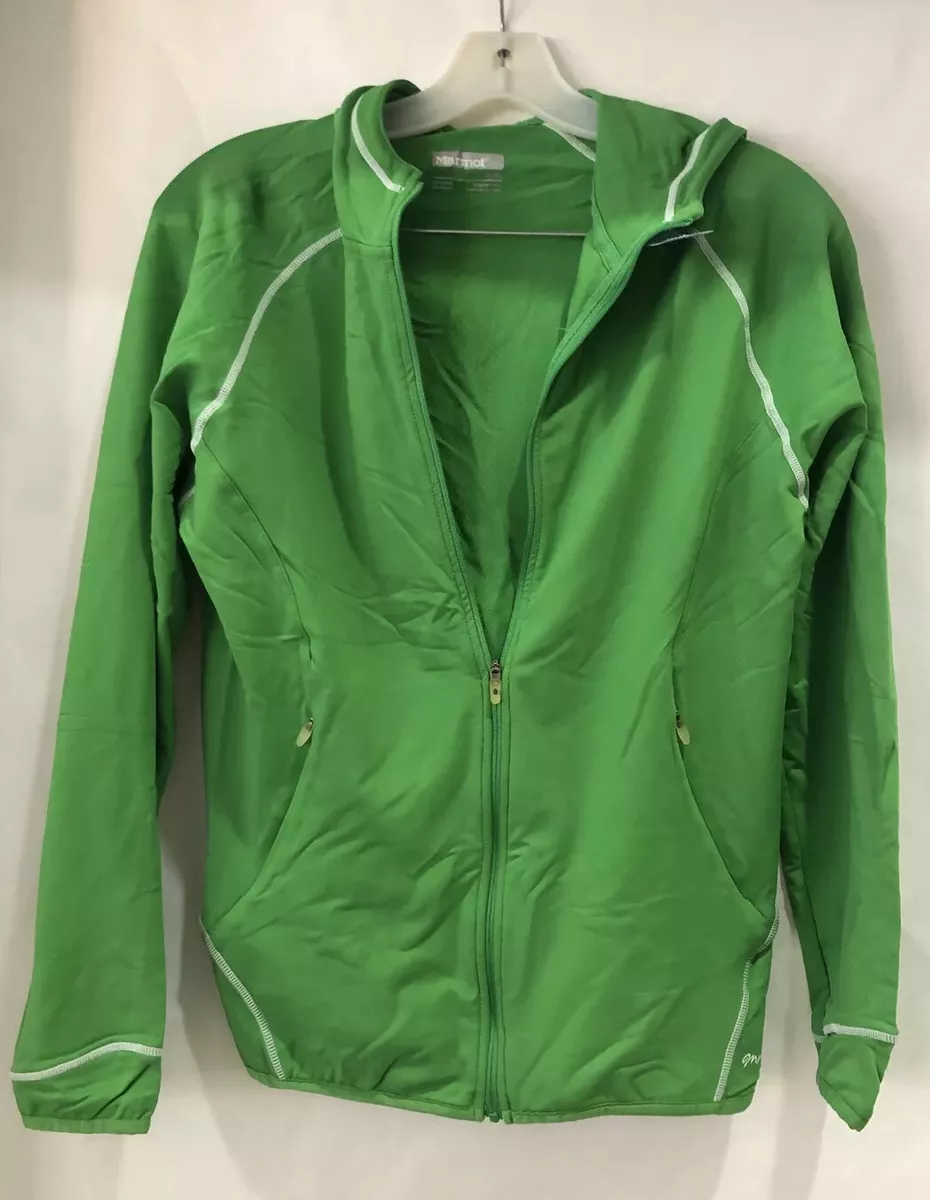 Kelly green top track jacket