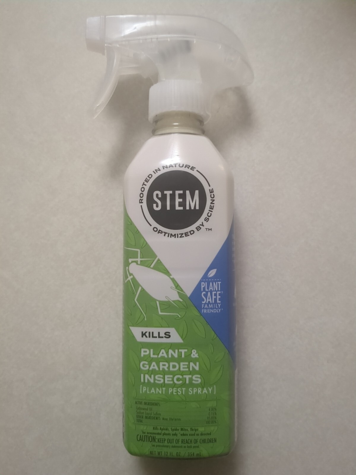 STEM Plant Pest Spray - Water-Based, Botanical Insecticide for Indoor/Outdoor Us