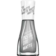 Sally Hansen INSTA-DRI Matte Nail Polish Color 011 Smokey Silver