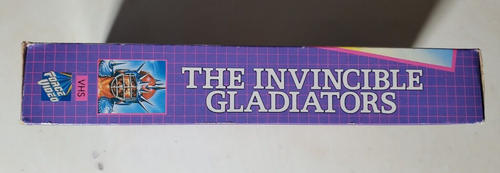 The Invincible Gladiators VHS Force Video Very Rare Vintage - Picture 6 of 6
