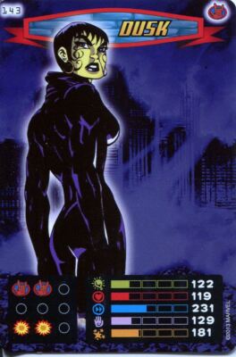 Spiderman Heroes And Villains Card #143 Dusk