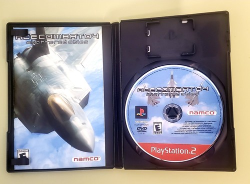 Ace Combat 4 (Sony Playstation 2, 2001) PS2 Complete w/ Manual & Case - Picture 2 of 6