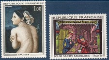 Œuvres d'art - 1967 - YT 1530 & 1531 - **