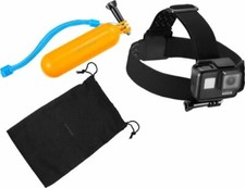 Platinum Explore Accessory Kit for GoPro 8 7 6 5 4 Floating head strap pouch