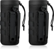 Portabotellas de Agua Molle 1000D Nylon Táctico Deportes Bolsa Portabotellas