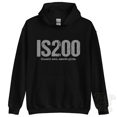 IS200: Klassisch cooler, glatter Gleit Hoodie Autofahrer Geschenk