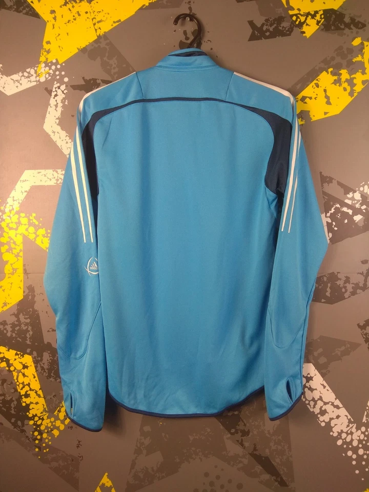 Olympique Marseille Vintage Football Soccer Jacket Adidas Woman Size 34/36 ig93 - Image 2 of 4